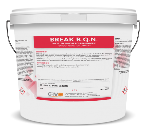 Break BQN (détachant en poudre)