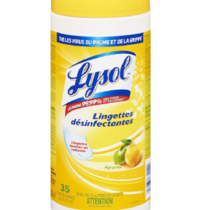 Lysol lingettes
