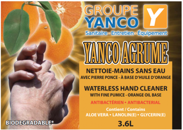 YANCO AGRUME SAVON ABRASIF
