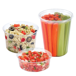 CONTENANT DELI CLAIR 8OZ