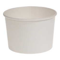 CONTENANT CARTON BLANC 8OZ