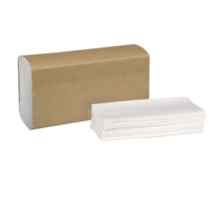 Papier à mains plis multiples blanc