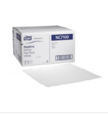 Serviette de table pqt plat 1pli
