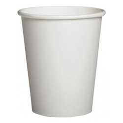 VERRE BREUVAGE CHAUD BLANC 10OZ