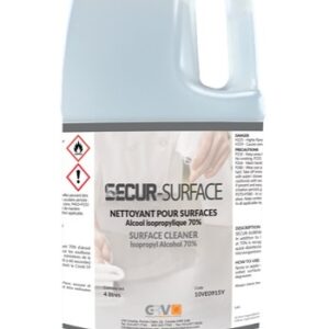 SECUR SURFACE NETTOYANT ALCOOL 70%