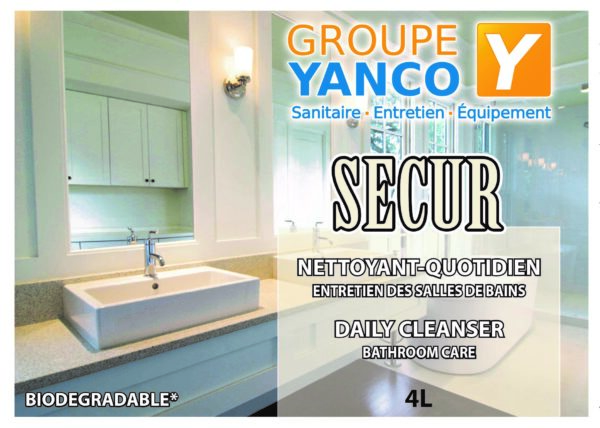 SECUR NETTOYANT POUR SALLE DE BAIN