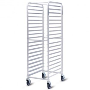 Chariot Échelle 20x18 aluminium DRACK-2018ALUWB