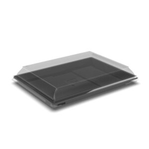 Talthi, Plateau Festif Rectangulaire Noir 7,5 x 10 po 520ML